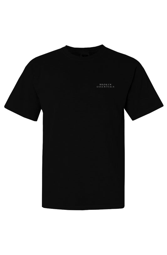 Broken Essentials Heavyweight T Shirt - Black