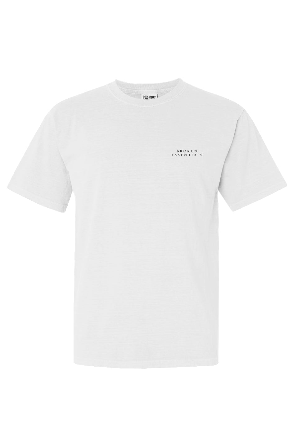 Broken Essentials Heavyweight T Shirt - White